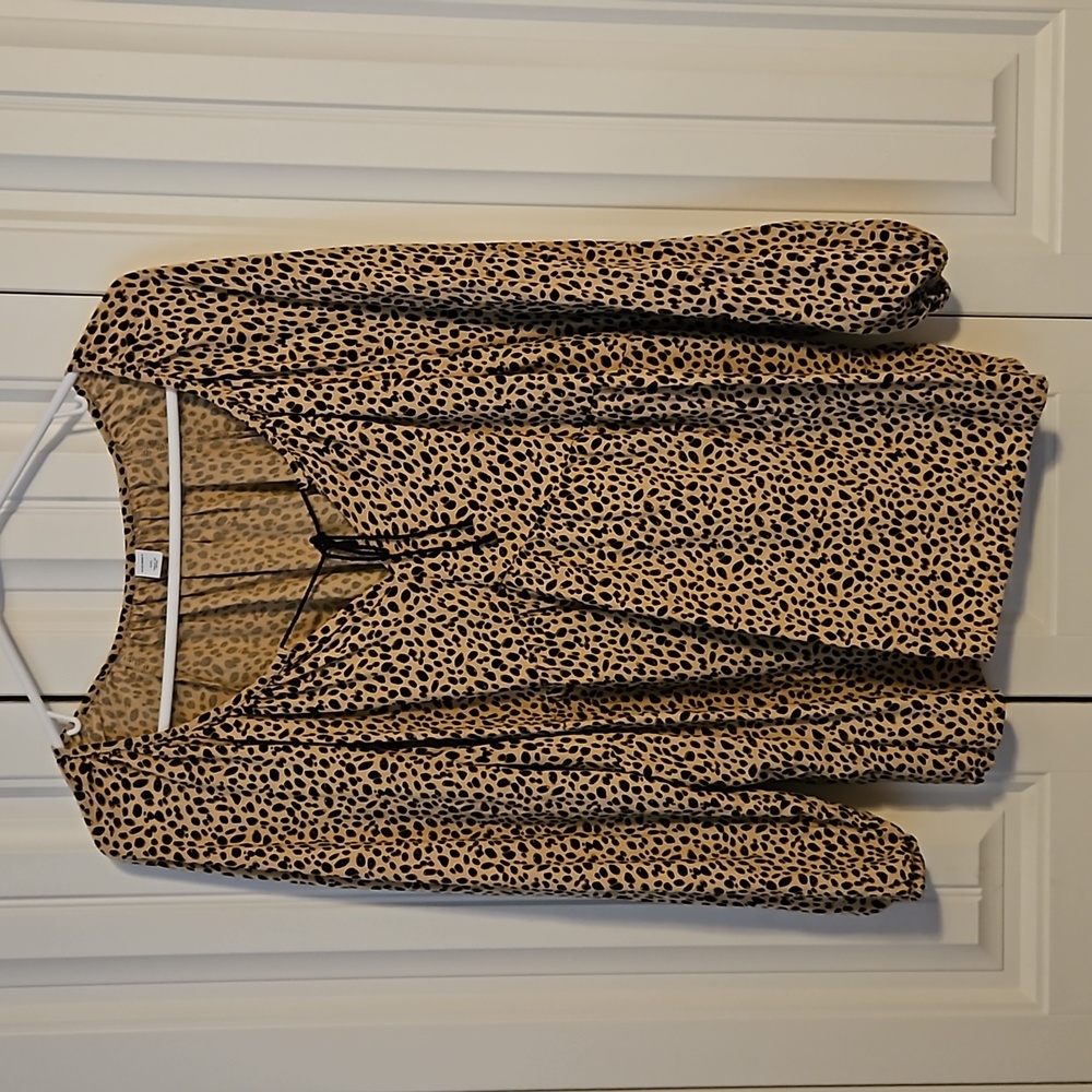 Cheetah print shirt